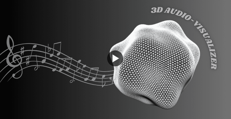 3D Audio Visualizer