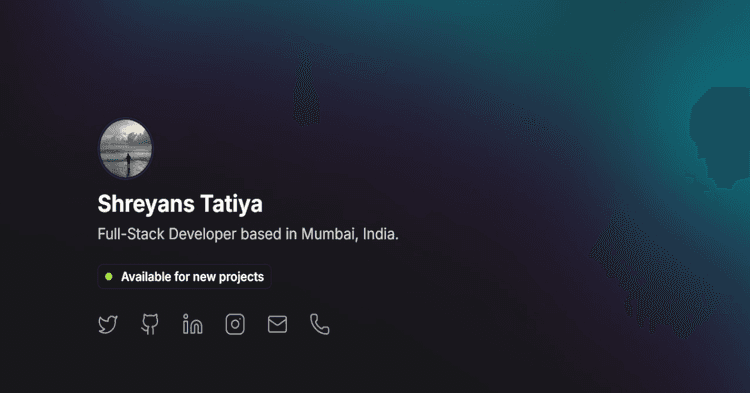 Portfolio Website